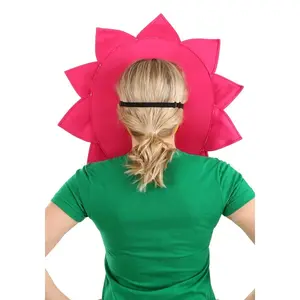 Pink Daisy Flower Headpiece
