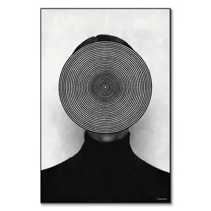 Dizzy Wall Art Print, Surreal Artwork with Print and Frame
