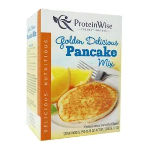 ProteinWise Pancake Mix - High Protein, Low Carb, Kosher, Healthy Diet Snack, 7 Packets