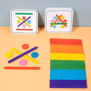 Educational Puzzle Set, Shape Recognition Puzzles for Kids, Enhances Logical Thinking & Focus, Improves Hand-Eye Coordination, Parent-Child Interactive Game