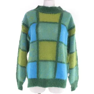 Pre-owned MARNI Wool Small Leather Goods Mohair Blend Knit Top