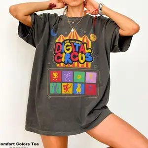 Comfort Colors The Amazing Digital Circus Shirt - Tadc Shirt,Tadc Sweatshirt,Jax Sweater,Pomni Tshirt,Gangle Tshirt,Zooble,Caine,Ragatha