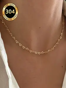 Heart Choker Necklace, Subtle Romance Accessory, Perfect for Every Look, Elegant Jewelry Piece, Adds Charm to Your