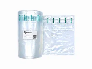 Inflatable Air Bar Bubble Cushion / Bubble Cushioning Wrap. Roll of 150 ft. Free Pump/Clip Enclosed.