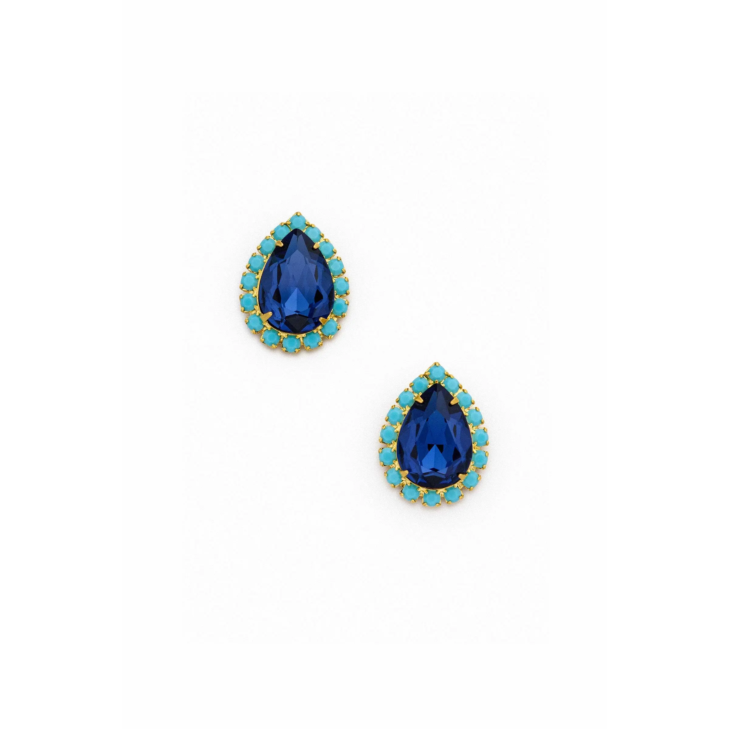 Pear Stud Earrings