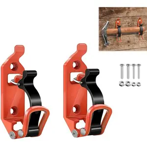 2 Truck Dump Bed Mounts, Quick Release Installation Kit, Metal & Rubber Auto Parts, Vehicle Storage, Wall-Mounted Bracket