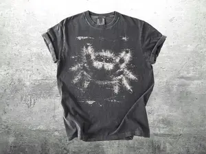 Jumping Spider Shirt, Grunge, Punk, Oversize, Womens, Mens, Unisex Comfort Colors T-shirt