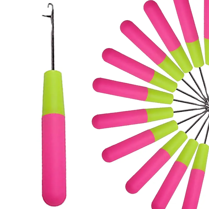 Crochet dreadlock accessory and hair extension tool suitable for braiding wigs and craft hair extension styling