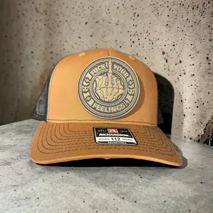 Custom Richardson Hat - F Your Feelings, Bold Statement Design, Adjustable Strap - Fashion Accessories, Clothes Accessories, Hats
