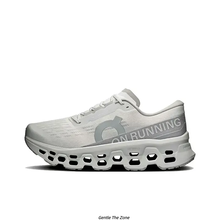 All White Fine Honeycomb Engineered Mesh Low Top Running Sneakers for Men Women, Hollow Segmented Wave Cushion Midsole Anti-Slip Road Training Breathable Lightweight Athletic Walking Shoes