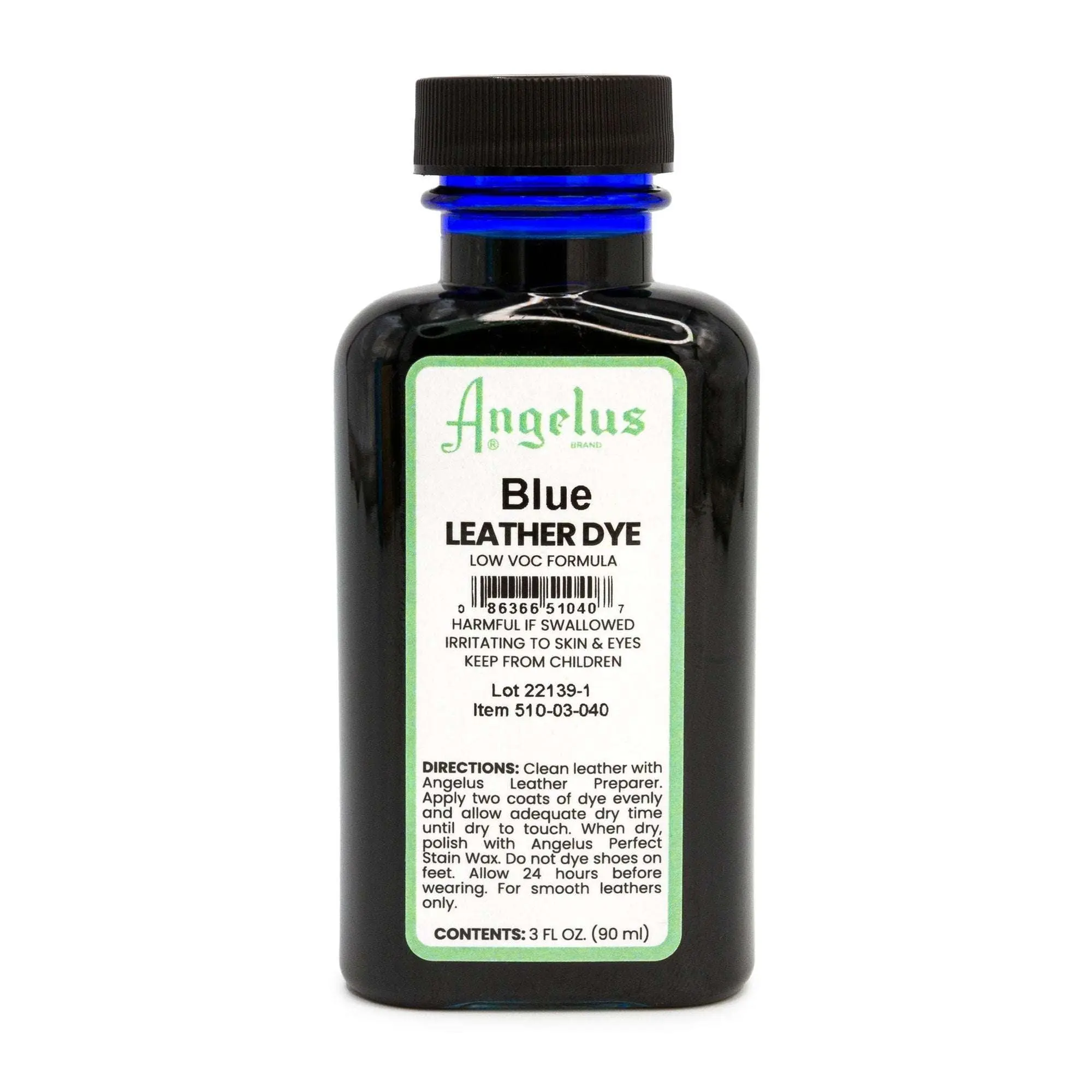 Blue Low VOC Leather Dye