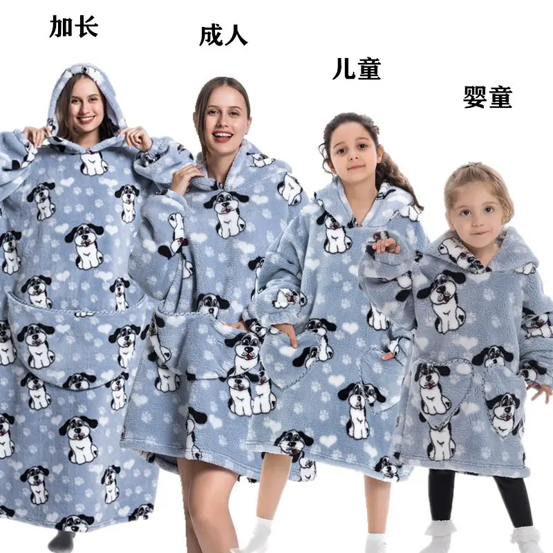 Big eared dog warm clothing