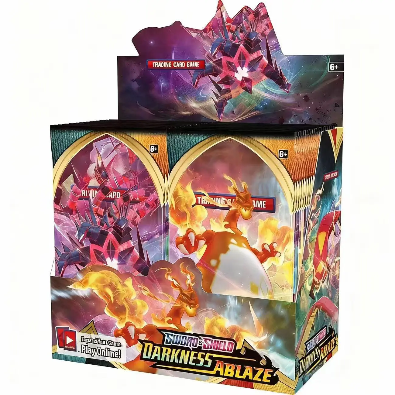 English Darkness Ablaze  360 cards Pokémon Trading Card Game Sword & Shield and Classic Series Evolutions (including powered-up cards) — Blind-box expansion packs
