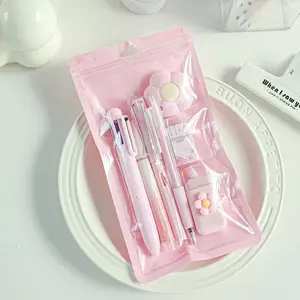 Cute 2-Piece Study Stationery Set | Practical School Supplies Kit for Girls & Boys, Great Back-to-School & Graduation Present