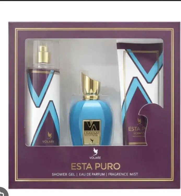 Volare Esta Puro Gift Set 3pc eau de parfum U