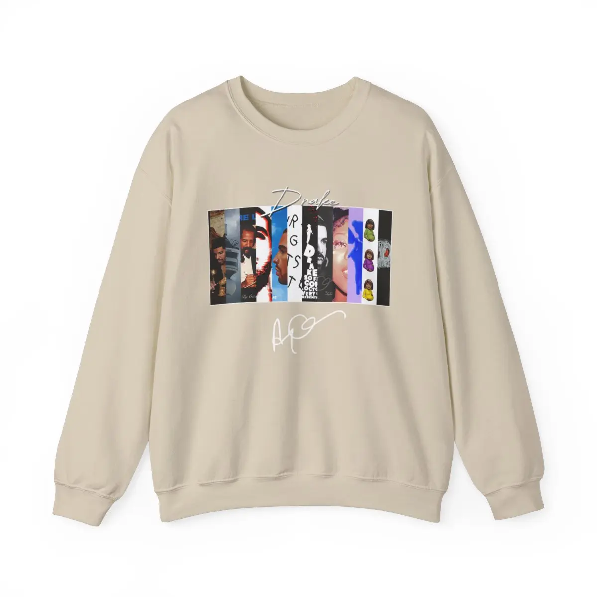 Drake Albums Inspired - Unisex Heavy Blend™ Crewneck Sweatshirt Classic Cotton