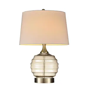 YYDS 22.5" Tuscan Sun Glass Table Lamp