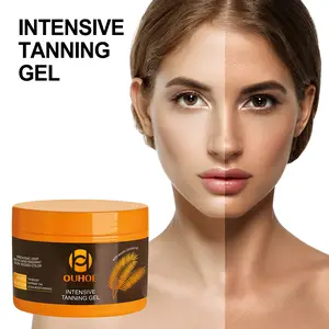 Tanning Care Gel Set of 2, Outdoor Beach Bronzing, Daily Hydration & Moisturizing, Healthy Skin Tone, Sun Protection