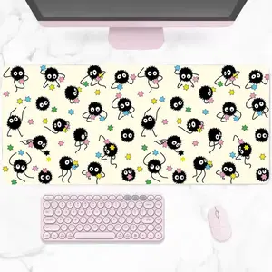 Studio Ghibli Anime Soot Sprites Mouse Pad  For Home Decor And Workspace