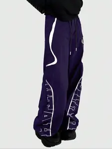 Men's Winter Warm Fleece Lined Pants, Cream Color Casual Thermal Trousers, Comfortable, Aesthetic and Stylish Design for Cold Weather, Menswear