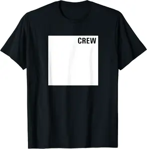 Crew as uniform for production, company, events, festivals T-Shirt - Prudencekto Shop 41B07YNLMXPL