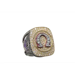 Official Omega Psi Phi Ring, Dual-Finish Series