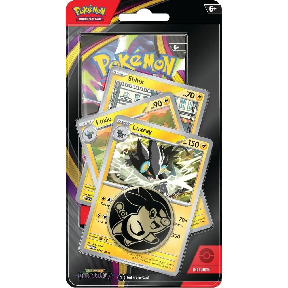 Pokémon TCG Pitch Black Luxray Line Premium Checklane Blister