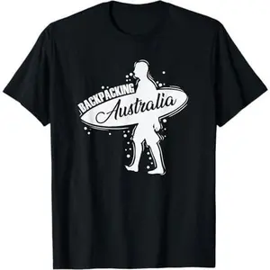 Backpacking Australia Outback Adventure T-Shirt