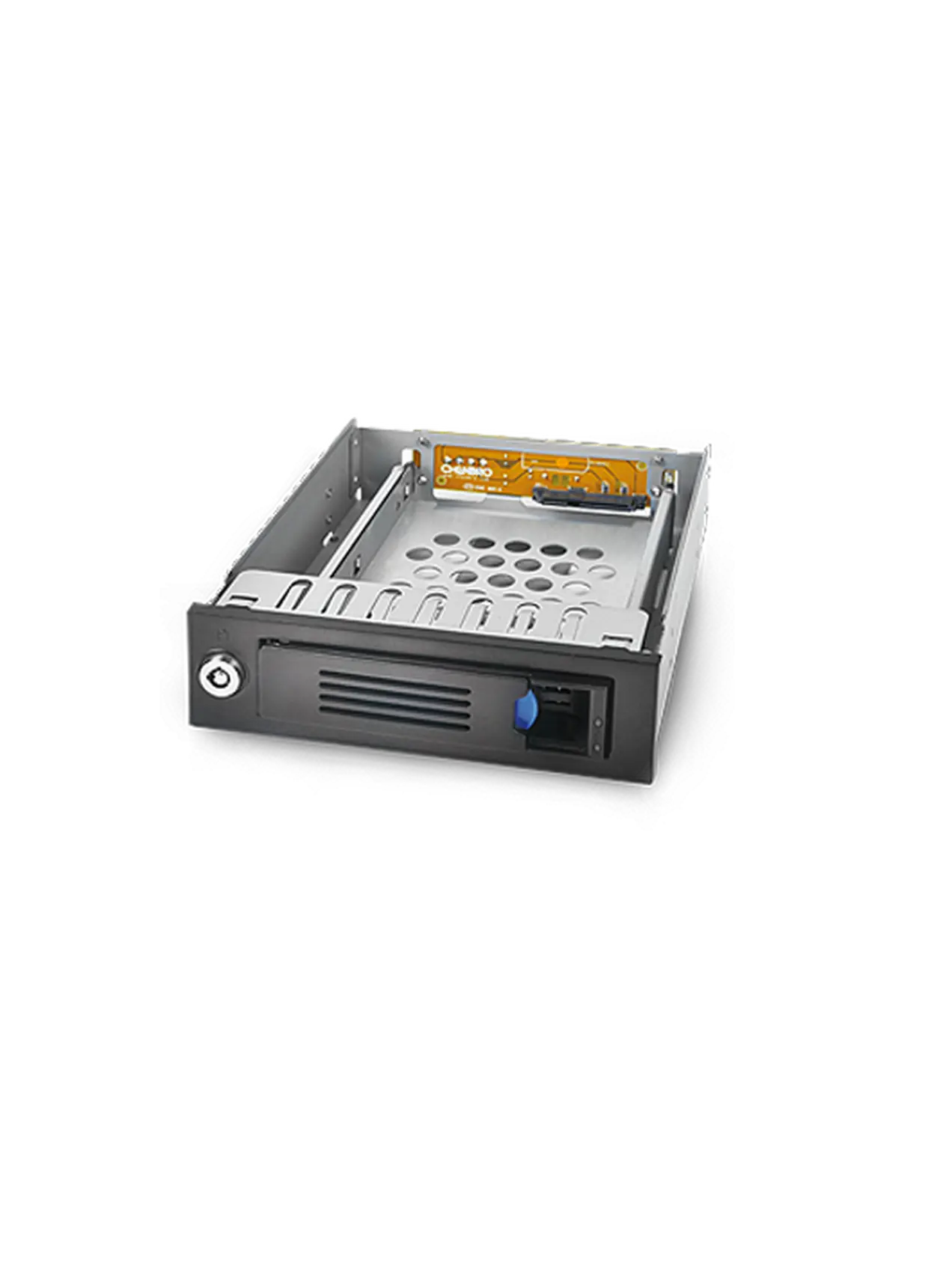 3.5 in. HDD 1-bay Enclosure with 12Gb SAS & SATA Backplane