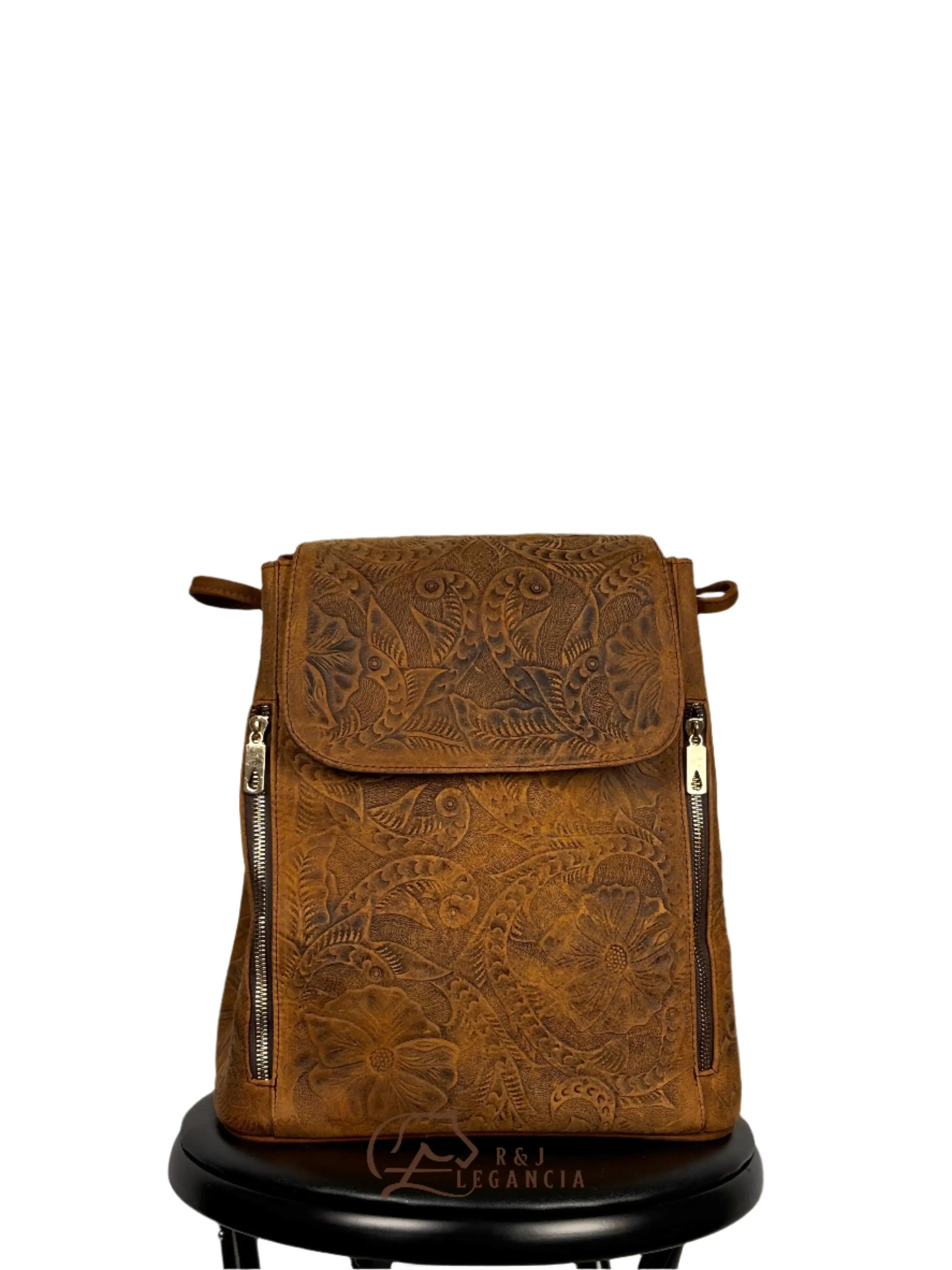 Floral Saddle Backpack