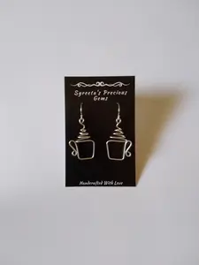 Coffee Earrings