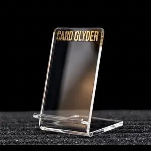 CardGlyder Slab Stand, Countertop Card Stand for Trading Cards, Durable Design with Secure Hold & Damage Shield