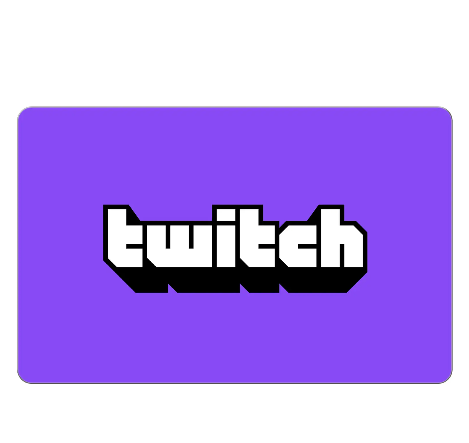 Twitch eGift Card – Stream, Chat, and Play