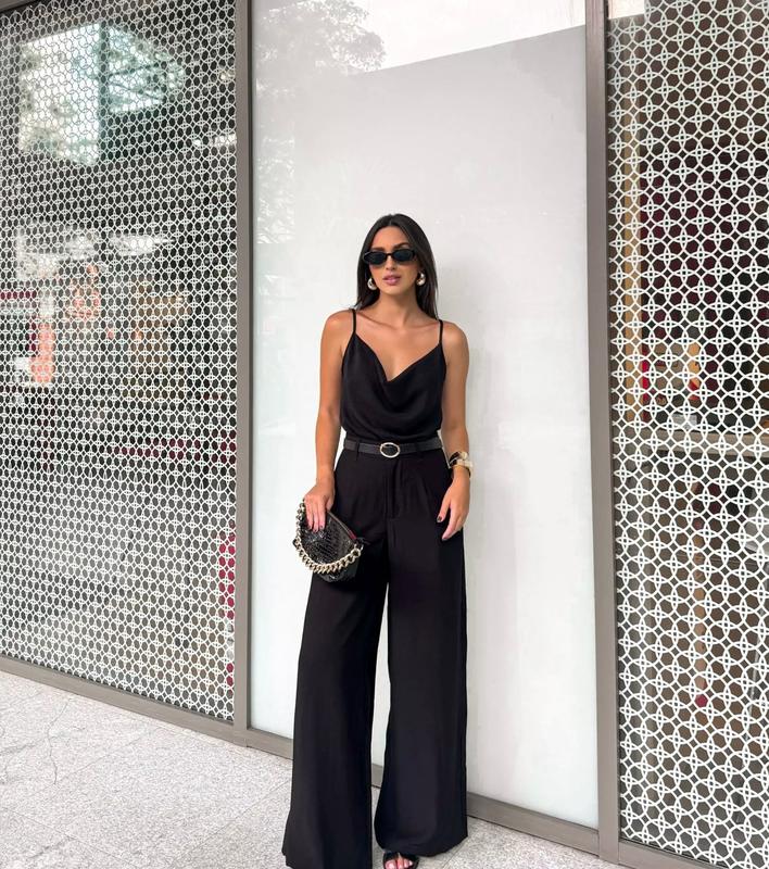 The Draped Cowl Top
