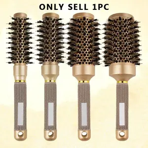 Round Premium Hair Brush for Blow-Drying & Styling, Suitable for All Hair Types, Perfect for Daily Use & Special Occasions