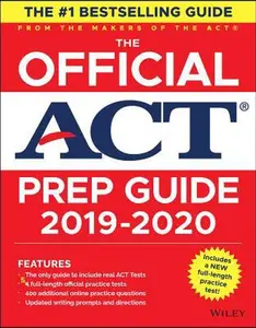 USED-The Official ACT Prep Guide 2019-2020, (Book + 5 Practice Tests + Bonus Online Content) by ACT (Paperback)
