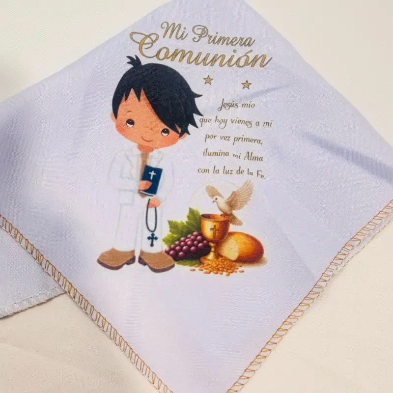 12pcs 12x12in Touch-Enhanced Disposable Napkins - Elegant, Charming First Communion Party Supplies for Guest Home & Festive Use