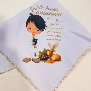 12pcs Recuerdos para Comunion, Servilletas, First Communion Party Favors, first communion Napkins