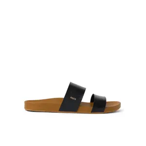 Cushion Vista Black Natural | Lightweight Two Strap Women's Sandal | REEF Sandals