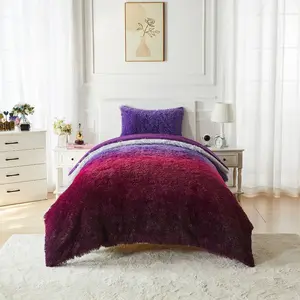 Celestial Garden Twin Faux Fur Comforter