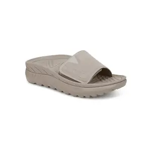 Vionic Rejuvenate Unisex Orthotic Recovery Slide Sandals - Cobblestone