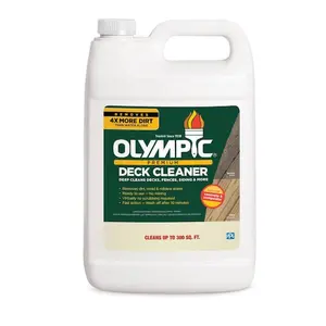 Olympic 128 oz. Premium Deck Cleaner for Powerful Cleaning Household Wood