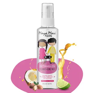 Maya Mari Kids Detangler, with Argan Oil, Coconut Oil, and Lime Oil, 8 oz