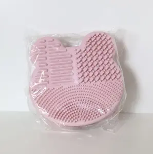 Cosmetic 2-in-1 Makeup Brush Cleaning Mat