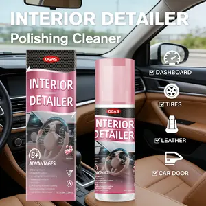 【1Pack 100ml Automotive Car Interior Foam Cleaner】Multi-purpose Cleaner for Car Interior, Plastic Panels, Seats & Steering Wheels | Wash-Free Foam Solution, Perfect Gift for Car Enthusiasts
