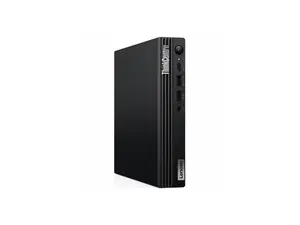Lenovo ThinkCentre M70q Gen 5 12TD001GUS Desktop Computer - Intel Core i5 14th Gen i5-14400T - 8 GB - 256 GB SSD - Tiny - Black - Intel Q670 Chip - Windows 11 Pro - Intel UHD Graphics 730 DDR5 SDRAM -