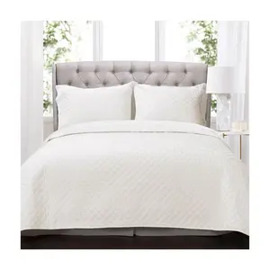 Lush Decor Ava Diamond Quilt 3pc Set CaliforniaKing