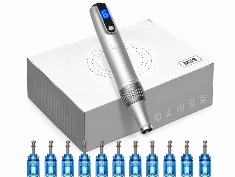 Nano Beauty Unisex Skin Aesthetics Force Device with6 Speed Levels LED Digital Display for Efficient Full-FaceTreatments Type-C Fast Charge All-Metal Body Ergonomics