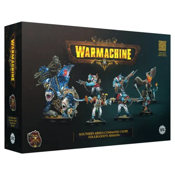 Steamforged Games STEIKSKR328 Warmachine Foulbloods Armada Command Starter Miniature