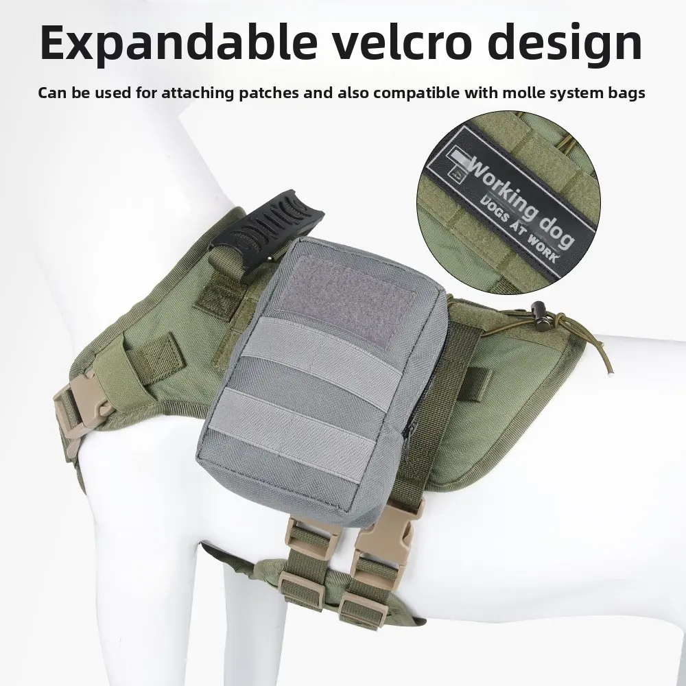 Tactical Dog Harness – Universal Harness, Walking Harness & Safety Harnesses for Small to Large Dogs, Durable Reflective, Easy to Control, No Pull Adjustable Pet Harness, Pet Supplies Tactical Dog Harness – Universal Harness, Walking Harness & Safety Harnesses for Small to Large Dogs, Durable Reflective, Easy to Control, No Pull Adjustable Pet Harness, Pet Supplies